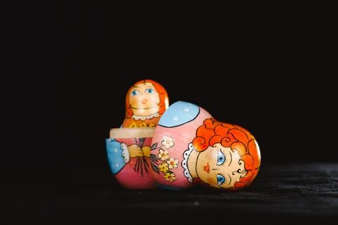 Russian nested doll Stock Photos