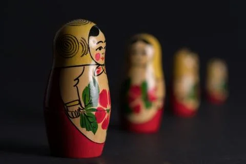 Russian Nested Doll Stock Photos