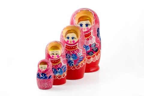 	Russian nested dolls  Foto stock