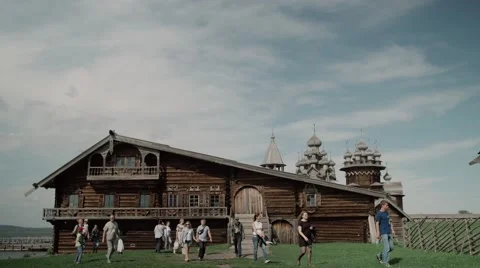 Russian old temple Stock-Footage 69055833