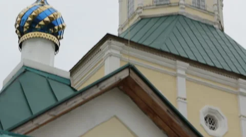 Russian Orthodox Church 02 Stock Footage 44219244