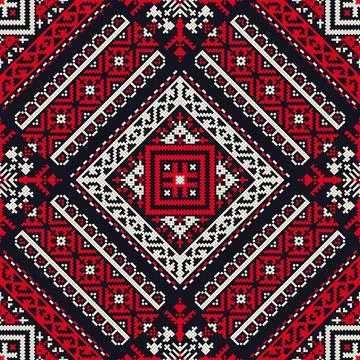 Russian pattern 10 Stock Illustration