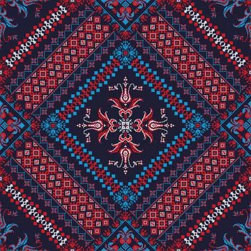 Russian pattern 13 스톡 일러스트