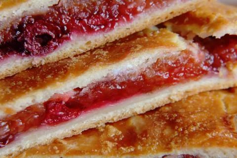 Russian pie Stock Photos