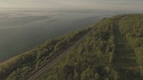 Russian railway Stock Footage 80553849