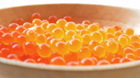 Russian red caviar Stockbeeldmateriaal 56842604