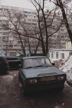 Russian roads Stock Photos