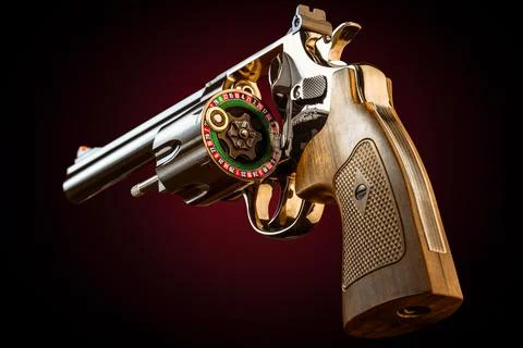 Russian roulette 스톡 사진