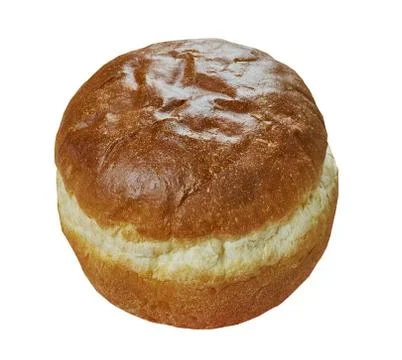 Russian   round bread - karavai Foto stock