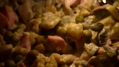 Russian salad Olivier Stock Footage 277008080