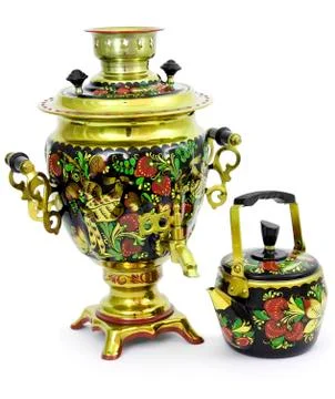 Russian samovar Stock-Fotos