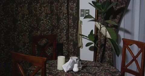 Russian Samovar on the table Stock Footage 83339368