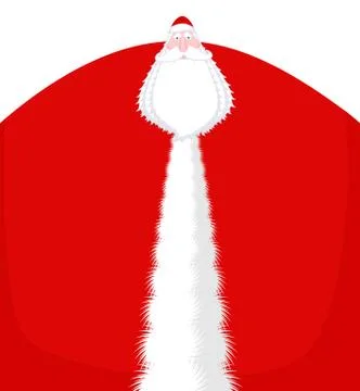 Russian Santa Claus ( Ded moroz). Santa of Russia- Father Frost. Christmas .. Stock Illustration