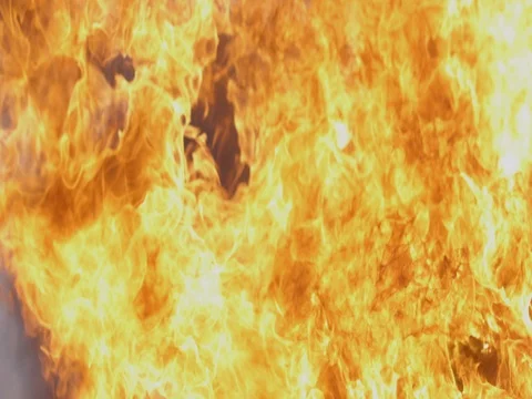 Russian Shrovetide dance fire Stock Footage 73332834