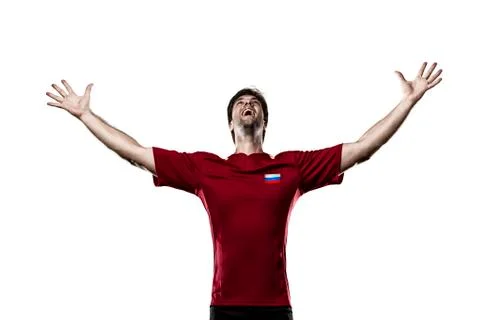Russian soccer player Stock Photos