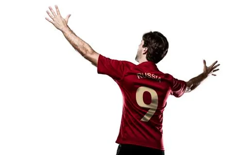 Russian soccer player Stock Photos