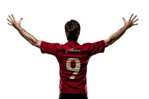 Russian soccer player Stock Photos