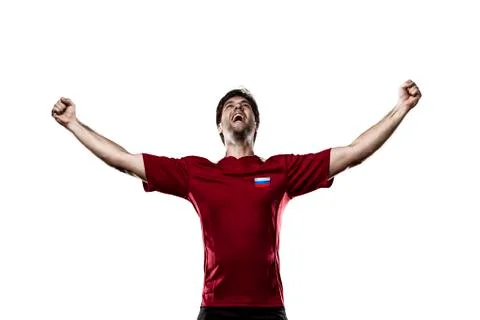 Russian soccer player Stock Photos
