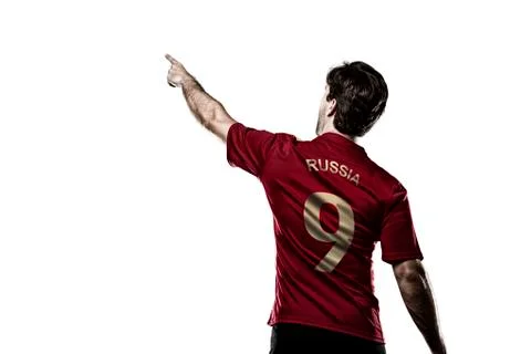 Russian soccer player Stock Photos