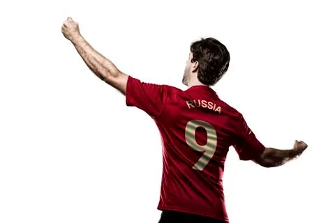 Russian soccer player Stock Photos