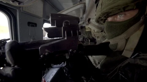 Russian special forces Stock Footage 99445272