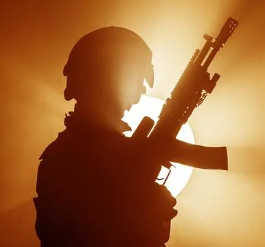 Russian special forces operator Foto stock