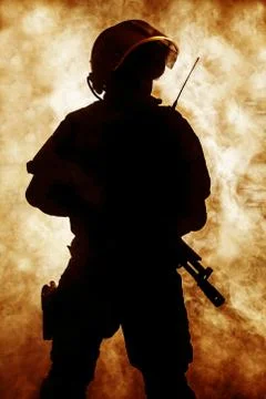 Russian special forces operator Stock Photos