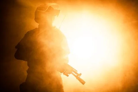 Russian special forces operator Stock Photos