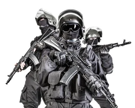 Russian special forces Stock Photos