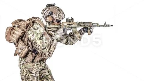 Russian special operations forces Stock Photos