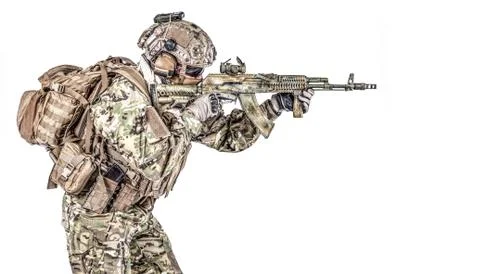 Russian special operations forces Stock Photos