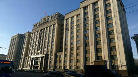 Russian State Duma, 2015. Stock Footage 58188244