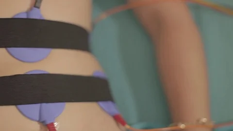 Russian stimulation physical therapy Stock Footage 69850837