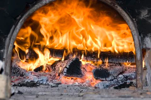 Russian stove Stock Photos