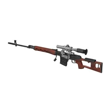 3d Model: Russian Svd Rifle Wooden Handguard #90908911