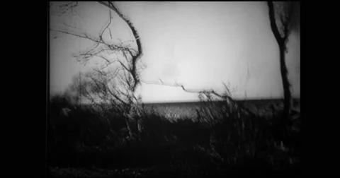 Russian tanks burning and demolished by German gunfire Stock Footage