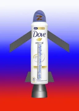 Russian terrorists write greetings on rockets Stock Illustration