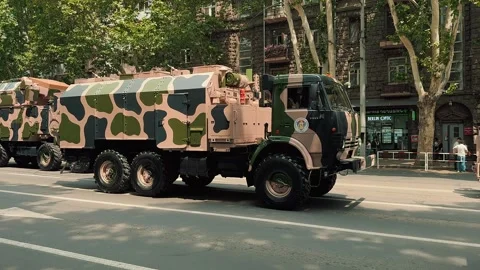 Russian Tor-M2M SAM System 1 Stock Footage 336291916