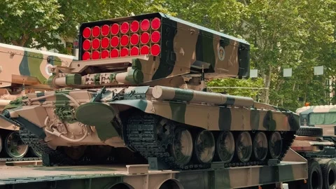 Russian TOS-1A MLRS 3 Видео 336292382