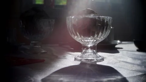 Russian traditions of tea drinking. Russian samovar on the table. still life. Stock Footage 156746321