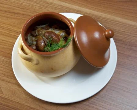 Russian vegetable vegetable stew Foto stock