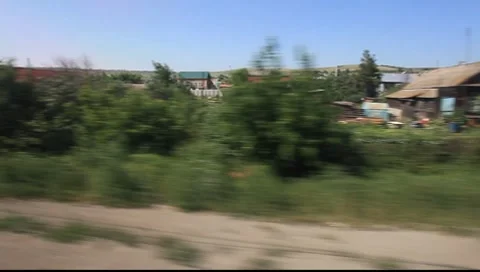 Russian Village Video stock 8087879