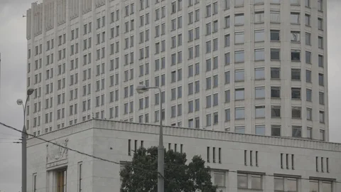 Russian White House 库存影片 112281094