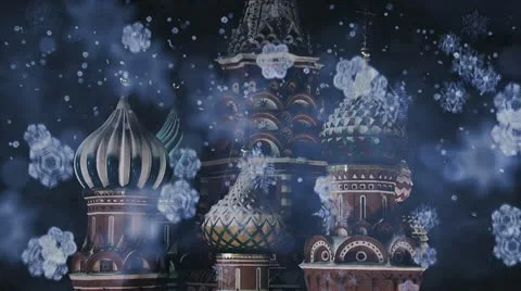 Russian winter  Stock Footage 19875758