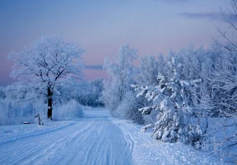 Russian winter Stock Photos