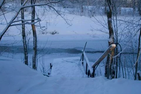 Russian winter Stock Photos
