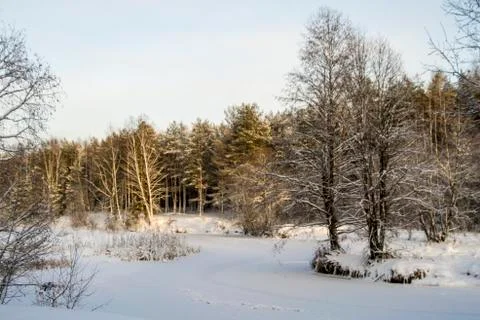 Russian winter Stock Photos