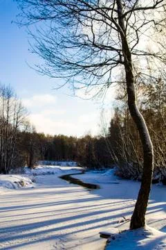 Russian winter Stock Photos