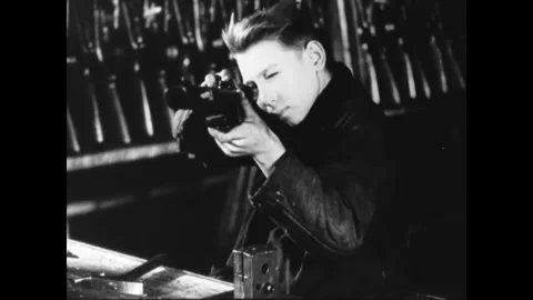 Russian Women And Teenagers Working In Arms Factory During World War II Stock Footage