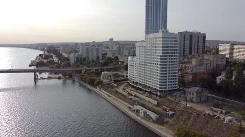 Russian_town_24 Stock Footage 160360412